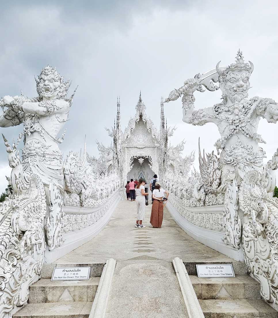 Wat Rong khun o Templo Blanco