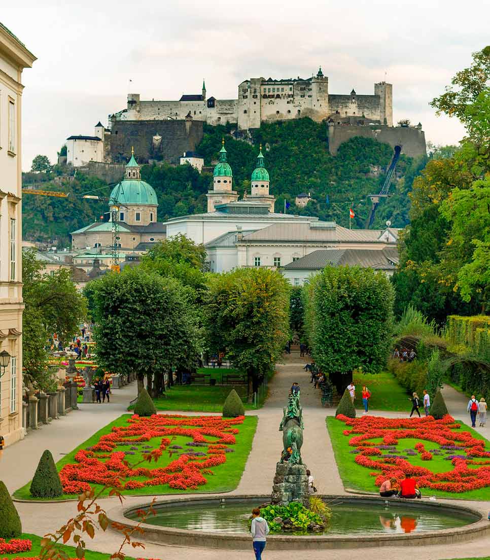 Jardines Palacio de Mirabell - Salzburgo